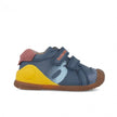 Biomecanics Boys First Steps Biogateo Sneakers Petrol Blue Yellow
