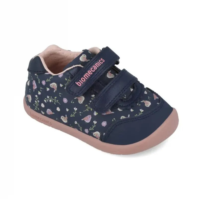 Biomecanics Girls First Steps Biogateo Barefoot Sneakers Ocean