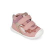 Biomecanics Girls First Steps Biogateo Sneakers Petalo Pink Glitter