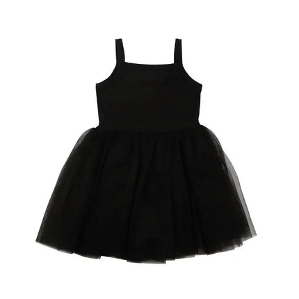 Bob & Blossom Classic Dress Black