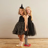 Bob & Blossom Dress Black & Gold Sparkle