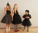 Bob & Blossom Dress Black & Gold Sparkle