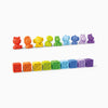 Bright Starts Cubes & Cuties 18-Pieces Blocks & Animals Gift Set (3M-Plus)