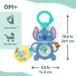 Bright Starts Disney Baby Stitch Tummy Tumble Activity Toy (0m-Plus)