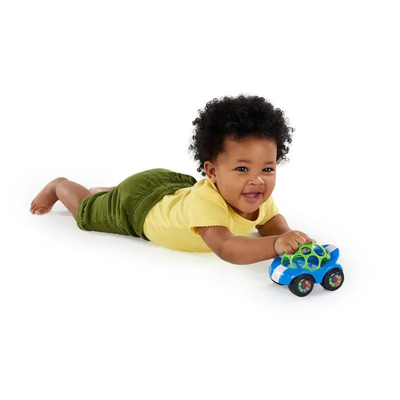 Bright Starts Oball Rattle & Roll Buggie Toy Blue (3m-Plus)