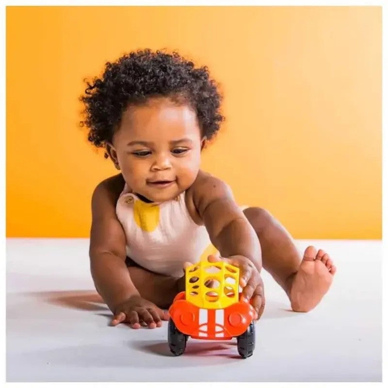 Bright Starts Oball Rattle & Roll Buggie Toy Red (3m-Plus)