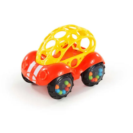 Bright Starts Oball Rattle & Roll Buggie Toy Red (3m-Plus)