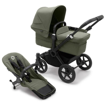 Bugaboo Donkey5 Mono Complete Stroller Black Forest Green