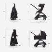 Bugaboo Dragonfly Bassinet Complete Midnight Black