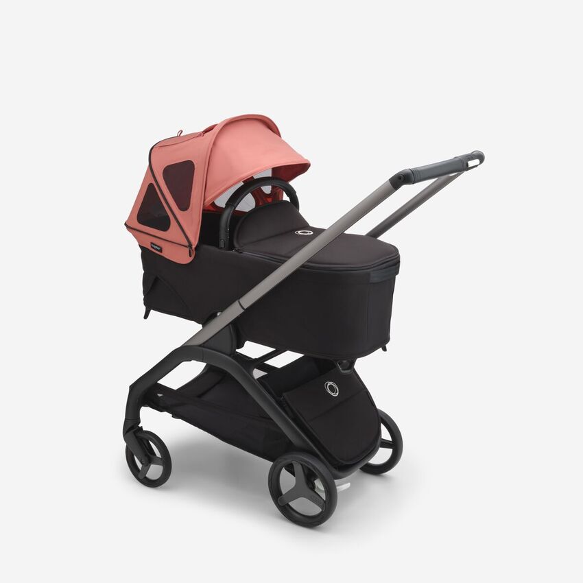 Bugaboo Dragonfly Breezy Sun Canopy Sunrise Red