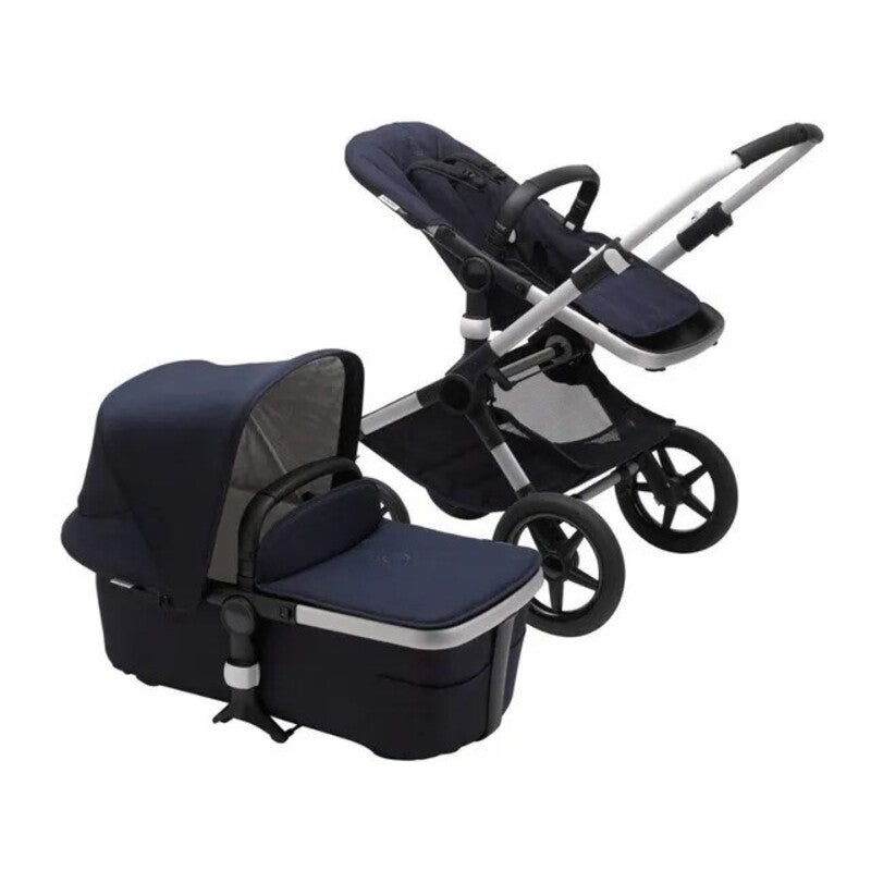 Bugaboo Fox 2 Classic Complete Stroller Aluminum Dark Navy