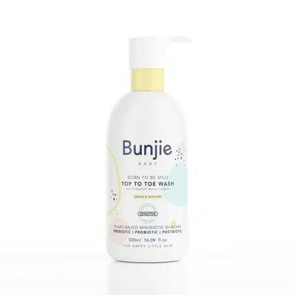 Bunjie Baby Born To Be Mild Top To Toe Wash 500ml