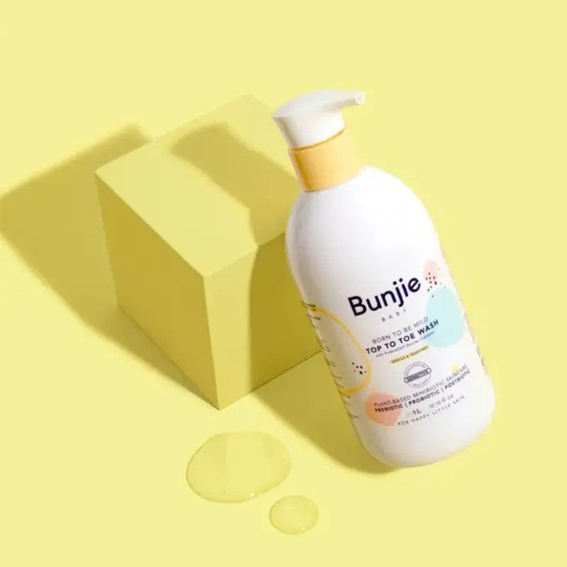 Bunjie Baby Born To Be Mild Top To Toe Wash (1L-33.8 FL OZ)