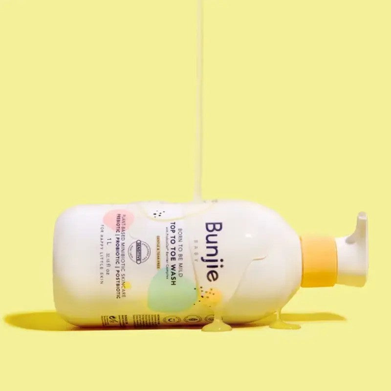 Bunjie Baby Born To Be Mild Top To Toe Wash (1L-33.8 FL OZ)