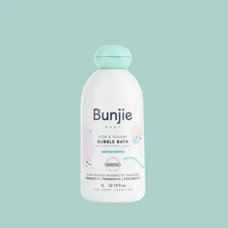 Bunjie Baby Hide & Squeak Bubble Bath (1L-33.8 fl oz)