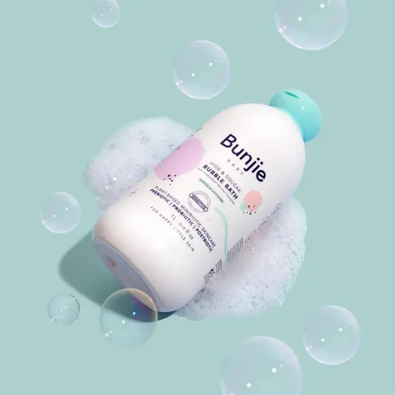 Bunjie Baby Hide & Squeak Bubble Bath (1L-33.8 fl oz)