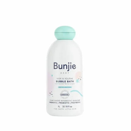 Bunjie Baby Hide & Squeak Bubble Bath (1L-33.8 fl oz)