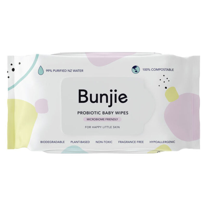 Bunjie Baby Probiotic Multipack Wipes 240s