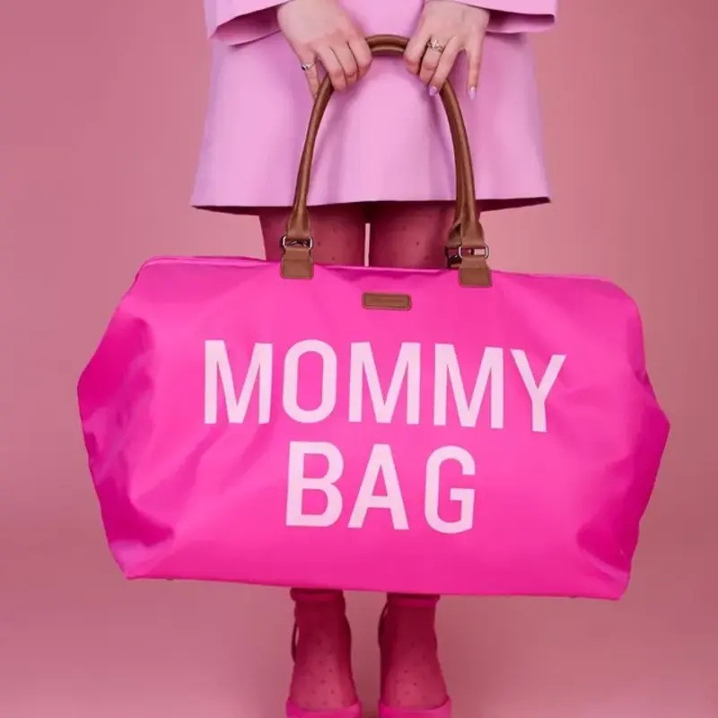 Childhome Mommy Bag Big Pop Pink