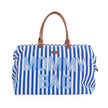 Childhome Mommy Bag Big Stripes Electric Blue Light Blue