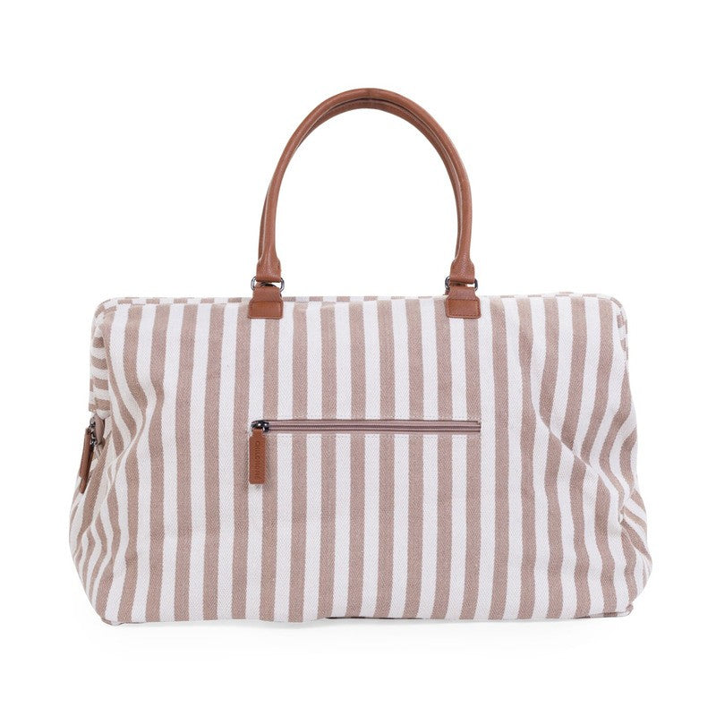 Childhome Mommy Bag Big Stripes Nude Terracotta