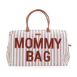 Childhome Mommy Bag Big Stripes Nude Terracotta