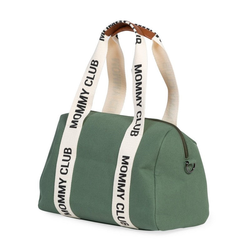 Childhome Mommy Club Signature Canvas Green