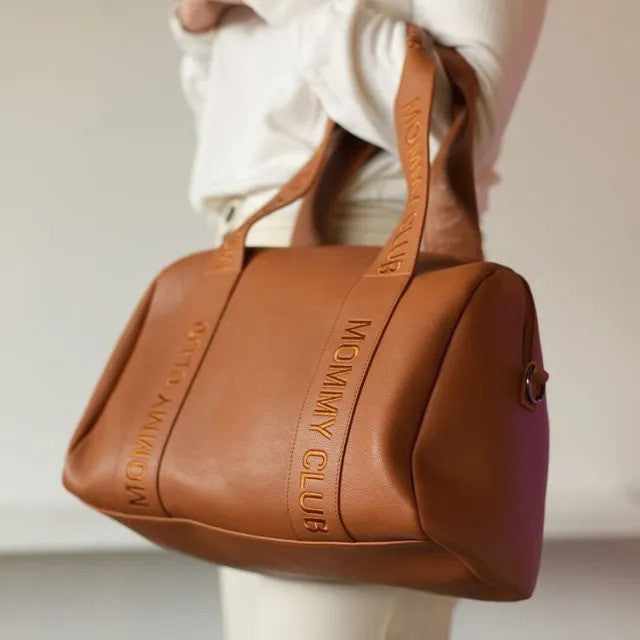 Childhome Mommy Club Signature Leather Brown