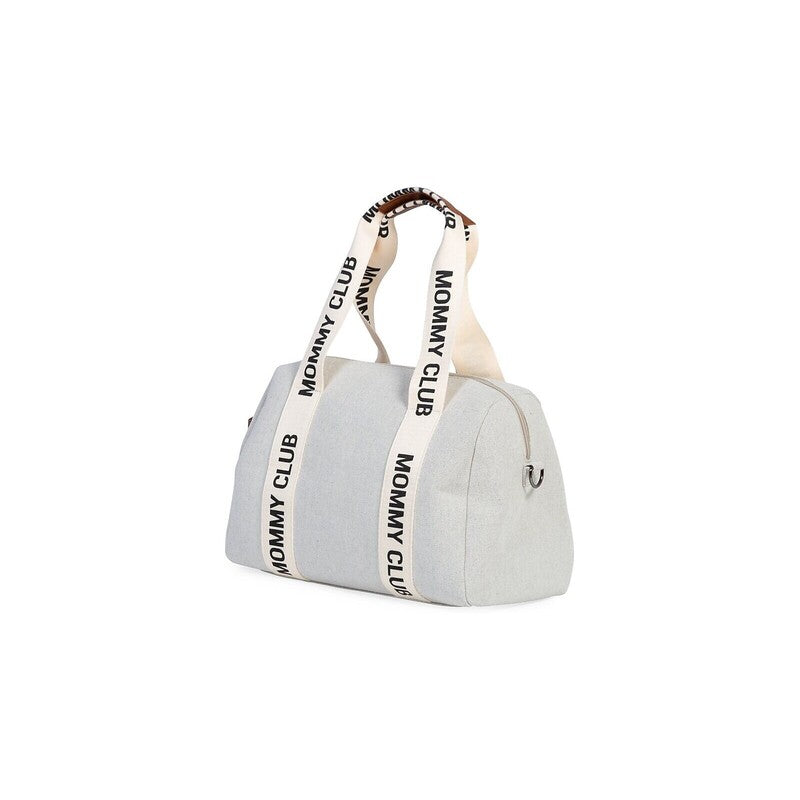 Childhome Mommy Club Signature Canvas Off White