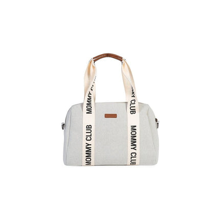 Childhome Mommy Club Signature Canvas Off White