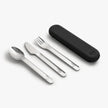 Citron 2022 Stainless Steel Cutlery Set – Black (From 18M)