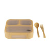 Citron 2022 Lunchbox with Fork and Spoon – Yellow