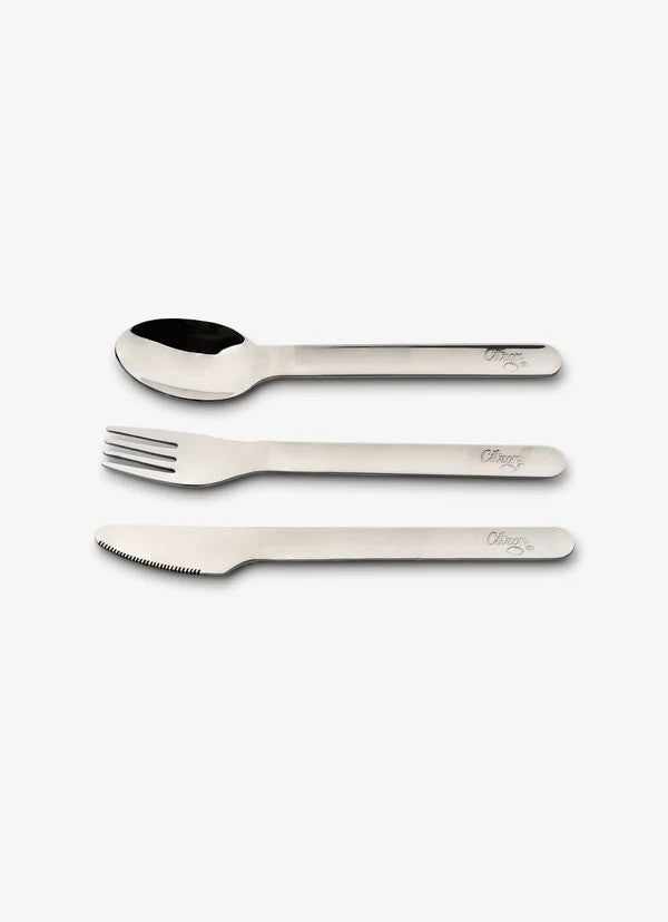 Citron 2022 Stainless Steel Cutlery Set – Blush Pink (From 18M)