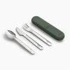 Citron 2022 Stainless Steel Cutlery Set – Olive Green (From 18M)