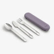 Citron 2022 Stainless Steel Cutlery Set – Purple (From 18M)