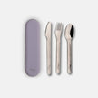 Citron 2022 Stainless Steel Cutlery Set – Purple (From 18M)