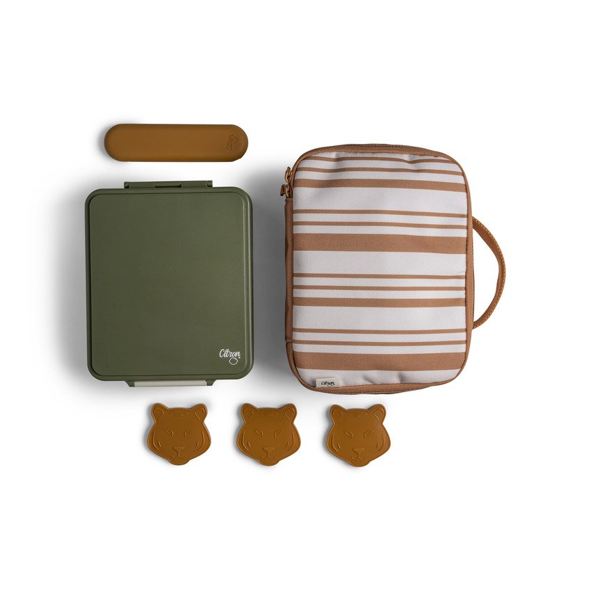 Citron 2023 Insulated Square Lunchbag Caramel