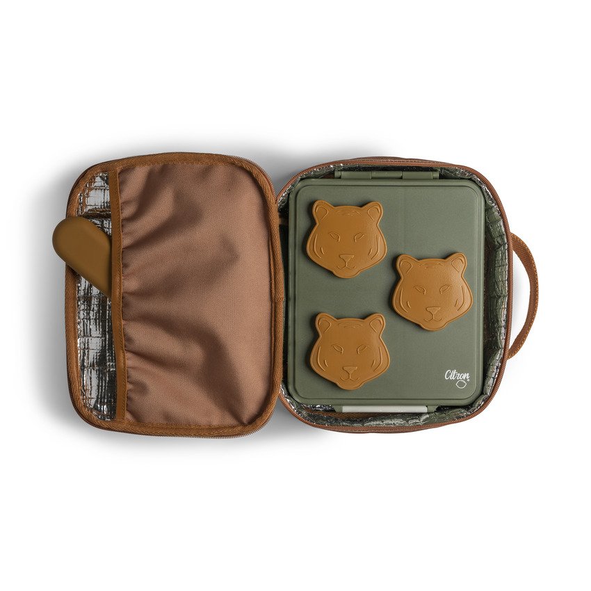 Citron 2023 Insulated Square Lunchbag Caramel