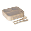 Citron 2023 Lunchbox with Fork and Spoon Beige