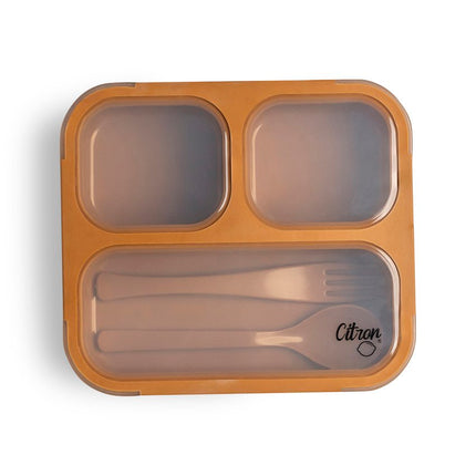 Citron 2023 Lunchbox with Fork and Spoon Caramel