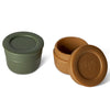 Citron 2023 Mini Sauce Containers Caramel/Green