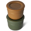 Citron 2023 Mini Sauce Containers Caramel/Green