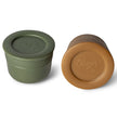 Citron 2023 Mini Sauce Containers Caramel/Green