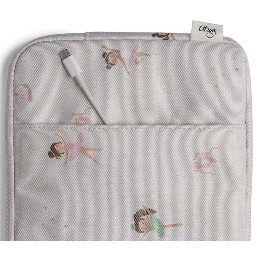 Citron 2023 Protective Ipad Sleeve with Zipper Ballerina