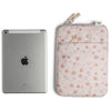 Citron 2023 Protective Ipad Sleeve with Zipper Flower