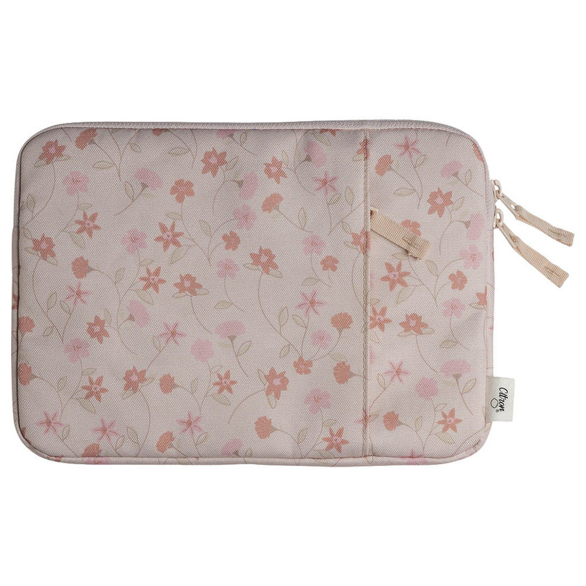 Citron 2023 Protective Ipad Sleeve with Zipper Flower