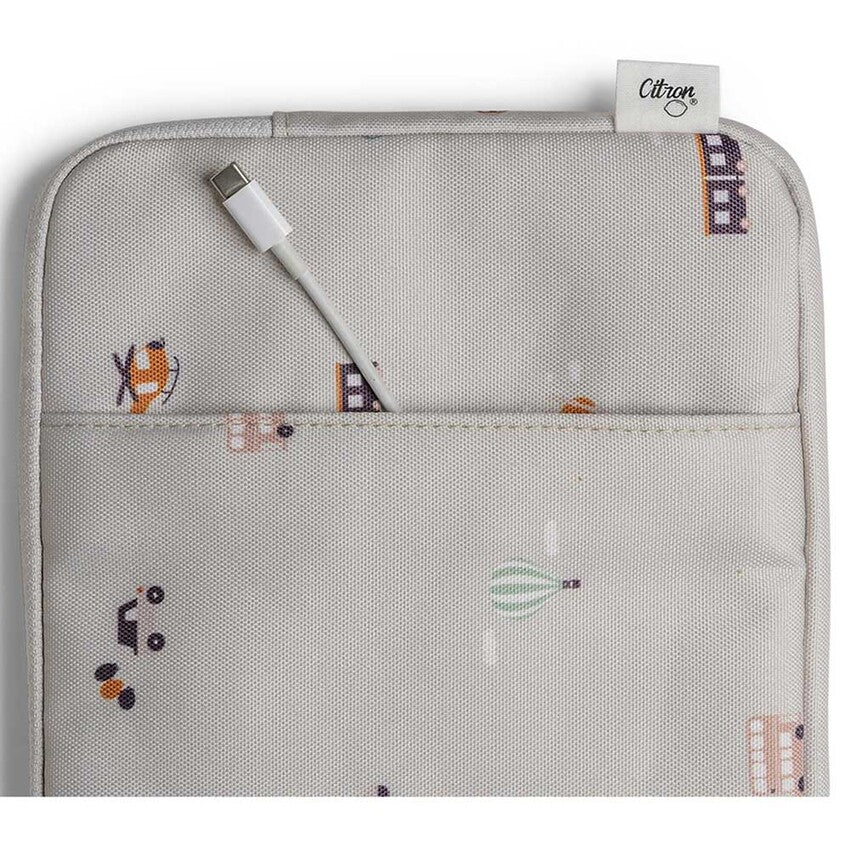 Citron 2023 Protective Ipad Sleeve with Zipper Vehicles