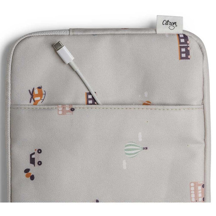Citron 2023 Protective Ipad Sleeve with Zipper Vehicles