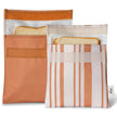 Citron 2023 Reusable Sandwich Bag Set of 2 Caramel