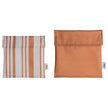 Citron 2023 Reusable Sandwich Bag Set of 2 Caramel